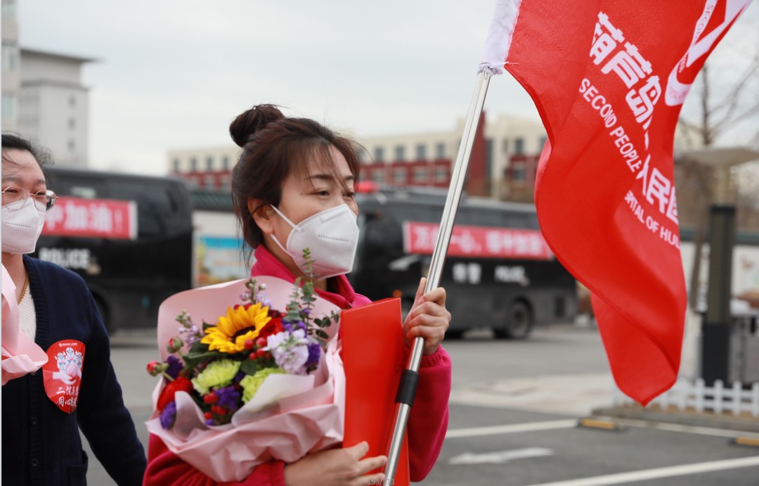 春暖花開，英雄歸來！葫蘆島市第二人民醫(yī)院支援綏中醫(yī)療隊凱旋而歸~(圖5)