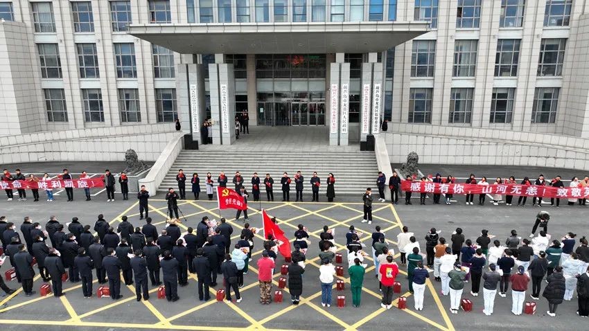 春暖花開，英雄歸來！葫蘆島市第二人民醫(yī)院支援綏中醫(yī)療隊凱旋而歸~(圖3)